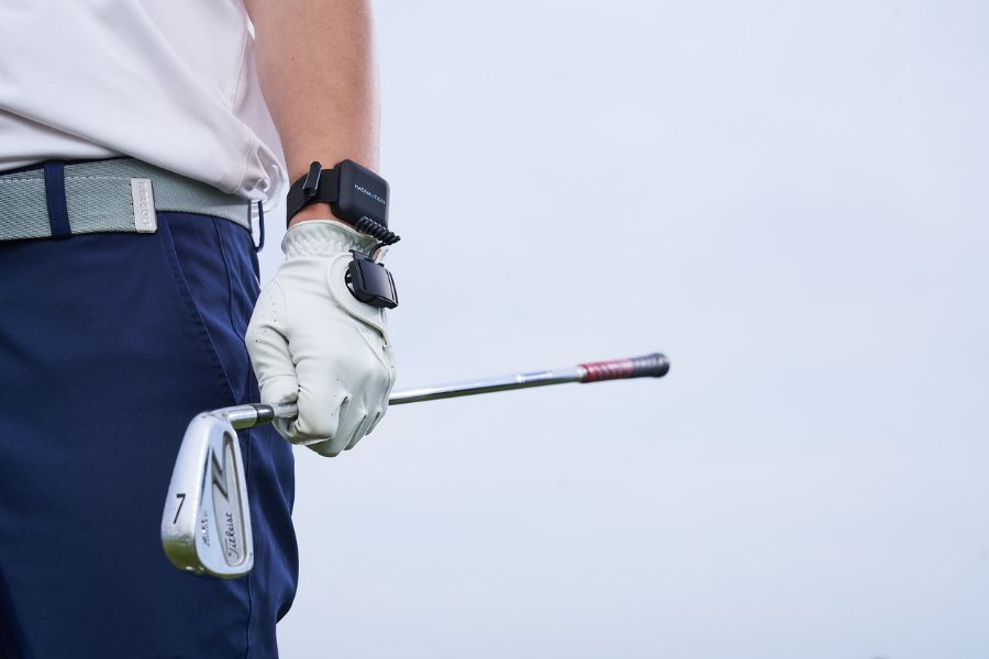 Golf Iron In Hand