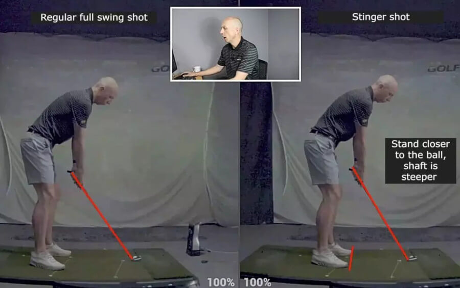 Rob Cheney stinger shot set up position